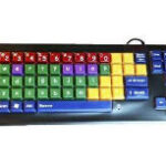 MyBoard Keyboard (White on Multi-Colored)
