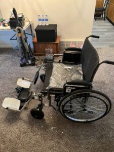 Bariatric Wheelchair side view